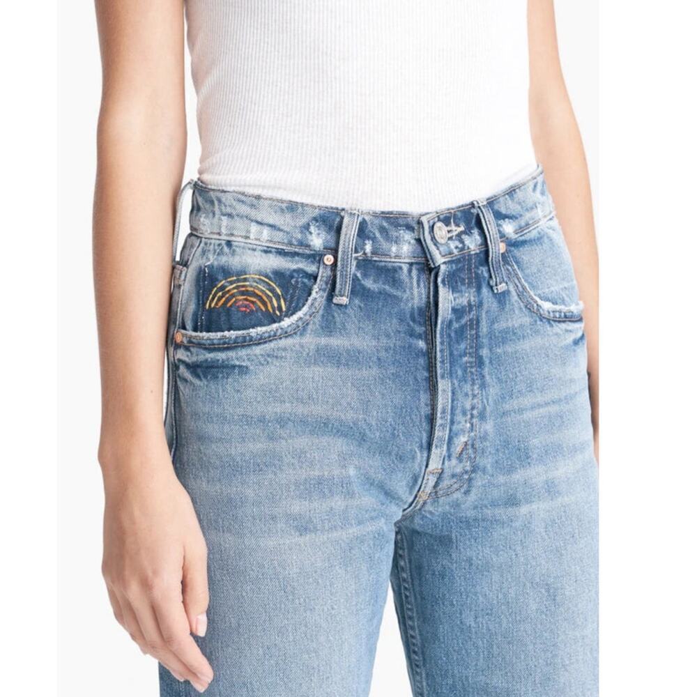 Mother Denim Superior The Tomcat Ankle Jeans In Take Me Even Higher Size 29 - Picture 11 of 16